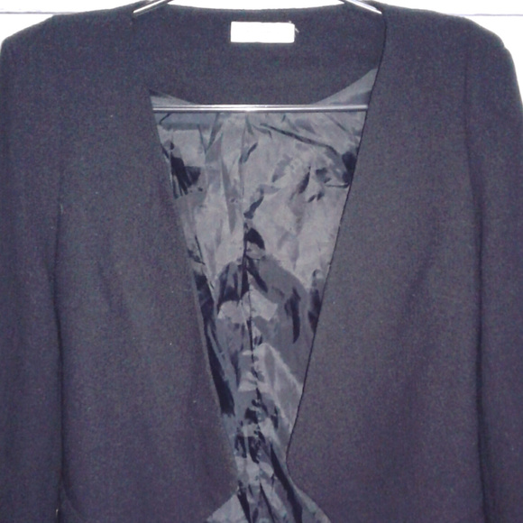 The Impeccable Pig Black Open Front Blazer - Picture 2 of 5